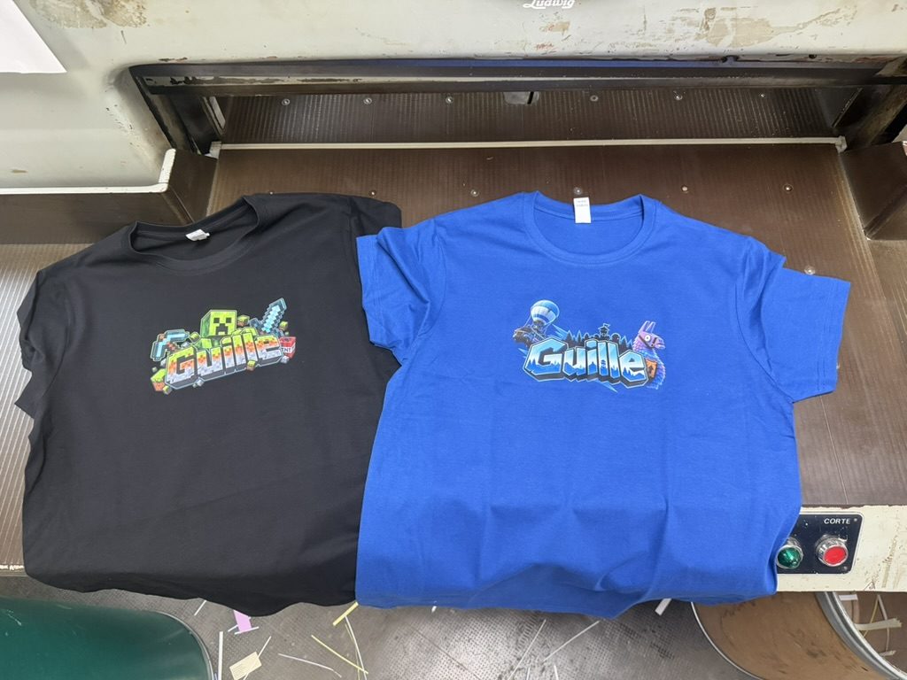 Camisetas infantiles personalizadas con diseños a todo color