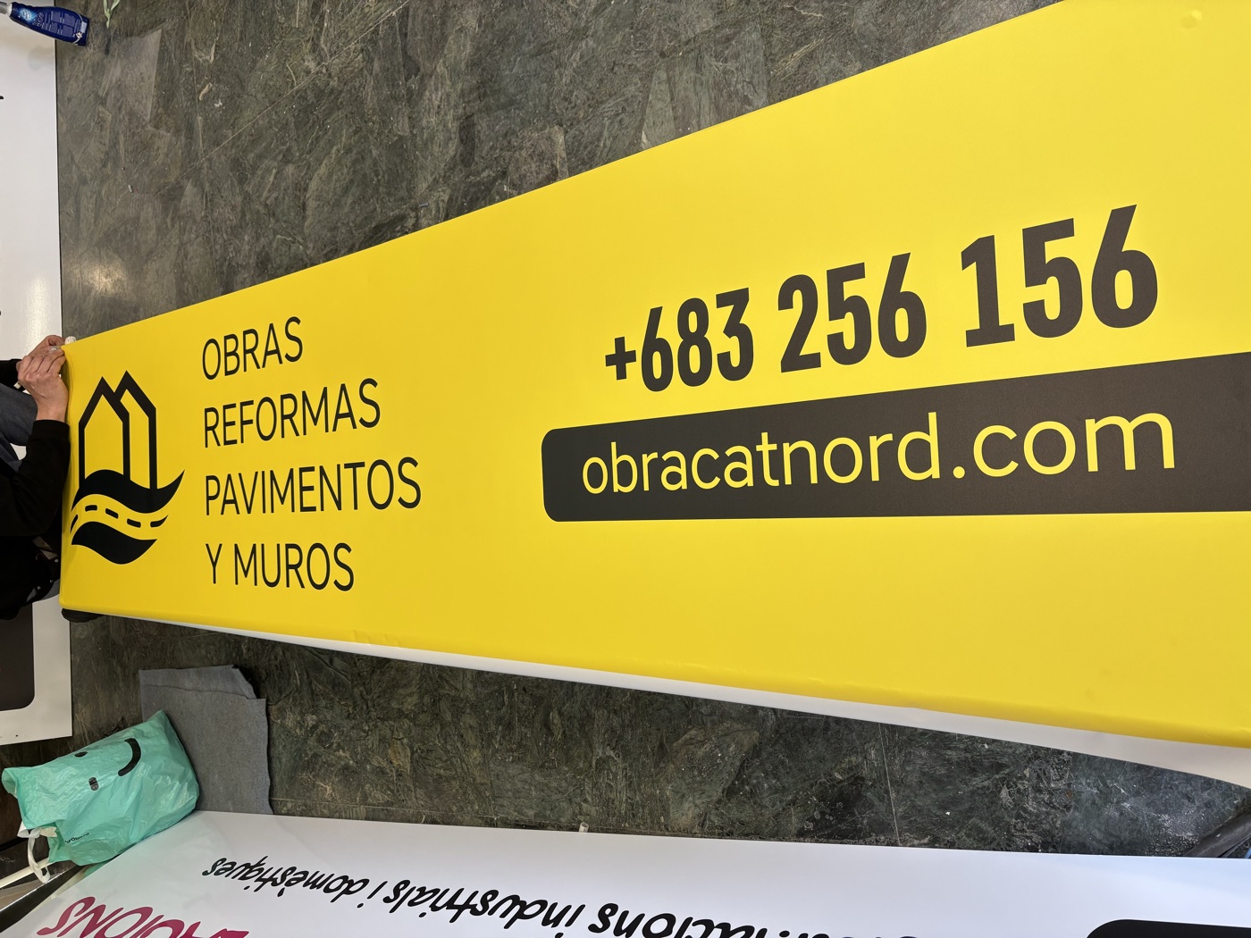 Lona groc Obracat